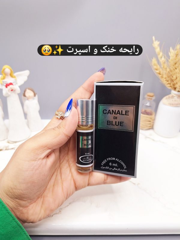 عطر 6 میل بدون الکل مدل CANALE DI BLUE مردانه کد 683 1